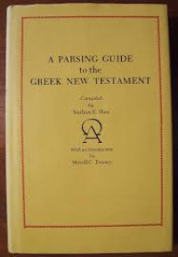 Image of A PArsing Guide To The Greek New Testament (Trawas)