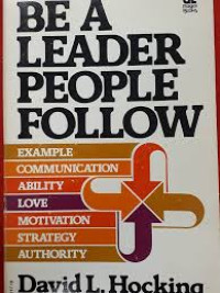 Image of Be A Leader People Follow (Trawas)