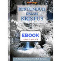 Image of Bertumbuh Dalam Kristus (Trawas)