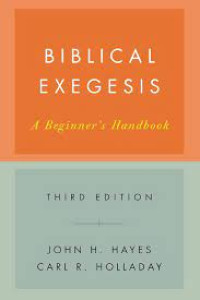 Image of Biblical Exegesis, Third Edition : a beginner's handbook (Trawas)