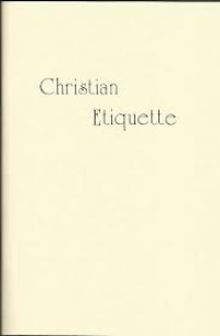 Image of Christian Etiquette (Trawas)