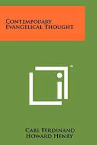 Image of Contemporary Evengelical Thought (Trawas)