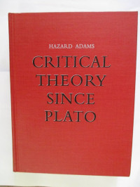 Image of Critical Theory Since Plato (Trawas)