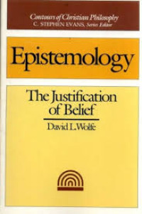 Image of Epistemology : the justification of belief(Trawas)
