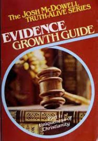 Image of Evidence Growth Guide Part I : the uniqueness of christianity (Trawas)