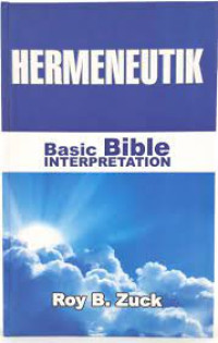 Image of Hermeneutik ; basic bible interpretation (Trawas)