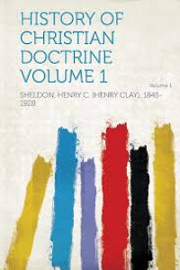 Image of History Of Christian Doctrine ; Volume 1 (Trawas)