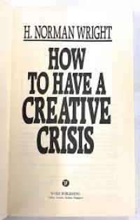 Image of How To Have A Creative Crisis (Trawas)