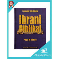 Image of Ibrani Biblikal : Pengantar Tata Bahasa (Trawas)