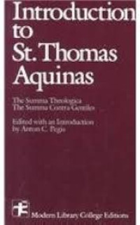 Image of Introduction To  Saint Thomas Aquinas (Trawas)
