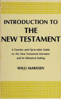 Image of Introduction To The New Testament : an approach to its problems (Trawas)
