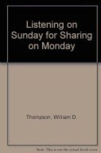 Image of Listening On Sunday For Sharing On Monday (Trawas)