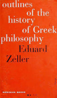 Image of Outline Of The History Of Greek Philosophy (Trawas)