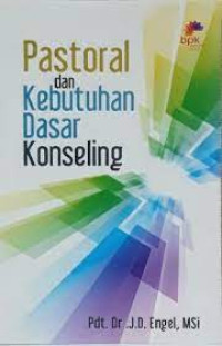 Image of Pastoral Dan Kebutuhan Dasar Konseling (Trawas)