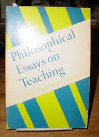Image of Philosophical Essays On Teaching (Trawas)