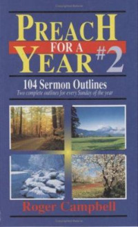 Image of Preach For A Year #5 : 104 sermon outlines (Trawas)
