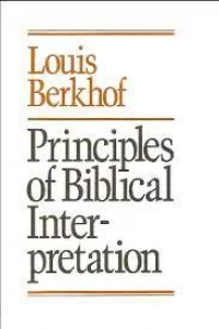 Image of Principles Of Biblical Interpretation (Trawas)