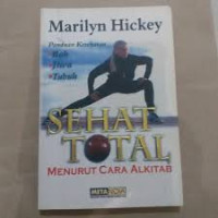 Image of Sehat Total: menurut cara Alkitab (Trawas)