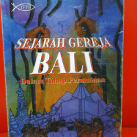 Image of Sejarah Gereja Bali Dalam Tahap Permulaan : sumba  (Trawas)