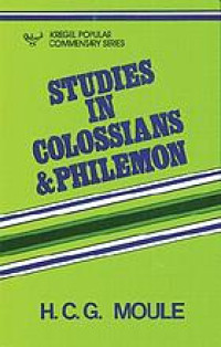 Image of Studies In Colossians And Philemon (Trawas)
