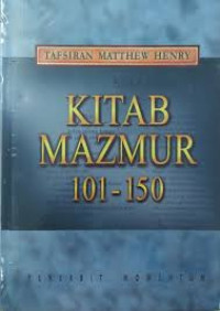 Image of Tafsiran Matthew Henry : Kitab Mazmur 101-150 (Trawas)