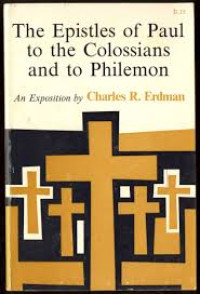 Image of The Epistles Of Paul To The Colossians And Philemon (Trawas)