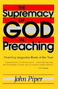 Image of The Supremacy Of God In Preaching (Trawas)