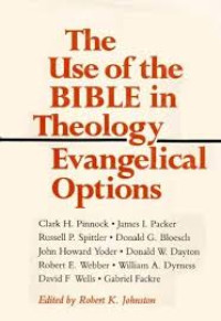 Image of The Use Of The Bible In Theology Enggelical Options (Trawas)
