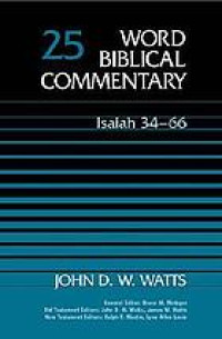 Image of Word Biblical Commentary Volume 25 ; Isaiah 34-66 (Trawas)