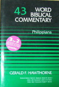 Image of Word Biblical Commentary Volume 43 : Philippians (Trawas)